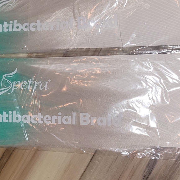 3 pks Mint/Platinum White Braid Hair - Picture 5 of 8